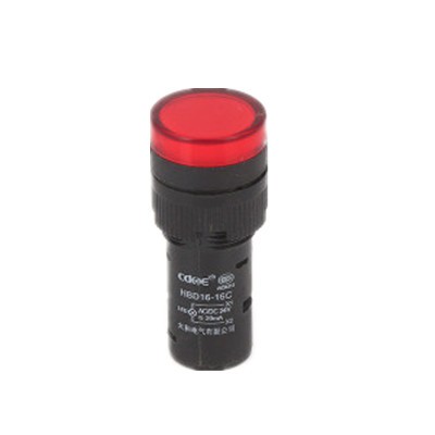 高品质HBD16-16D塑料信号灯 红色信号指示灯 LED按钮