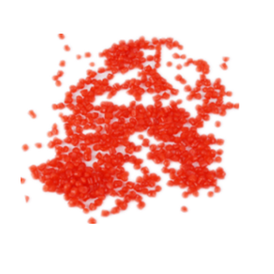 PVC颗粒透明红塑料粒子环保中软质pvc粒料