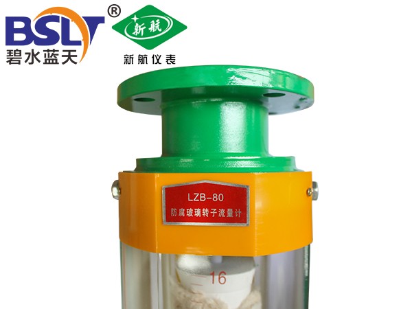 新航仪表DN80玻璃转子流量计